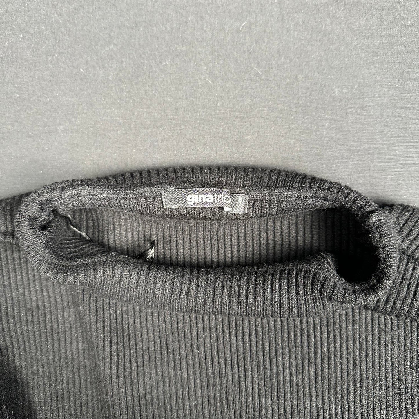 Gina Tricot - sweater - Black - (Storlek: S)