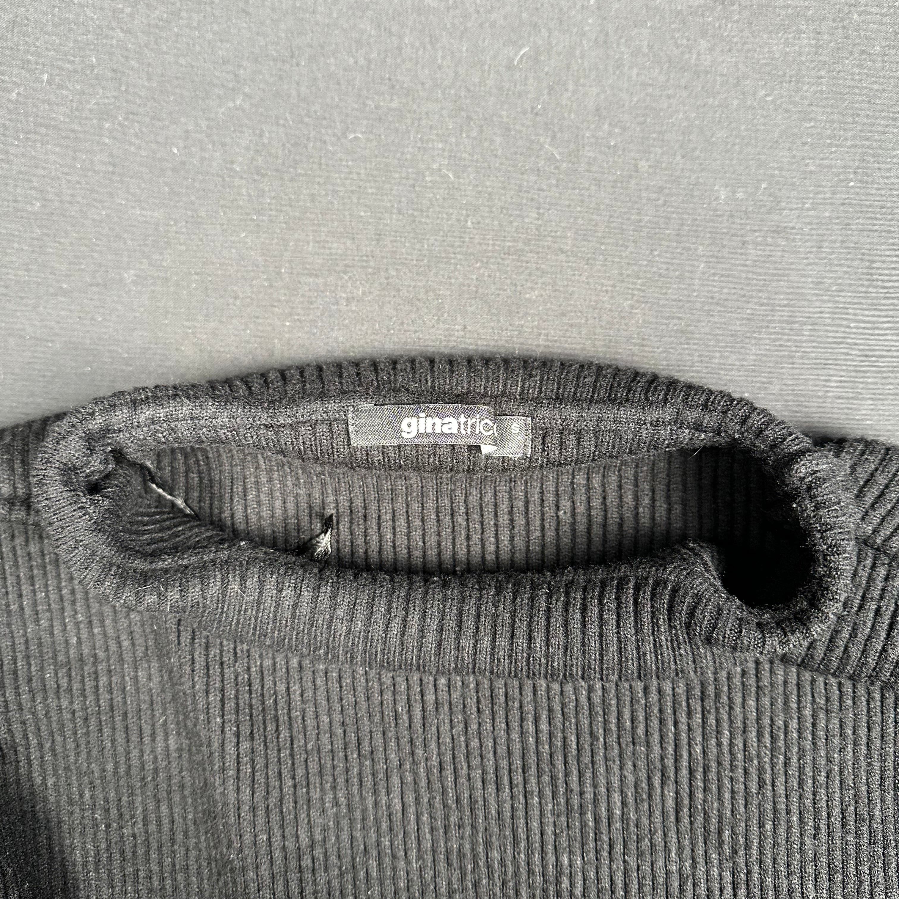 Gina Tricot - sweater - Black - (Storlek: S)