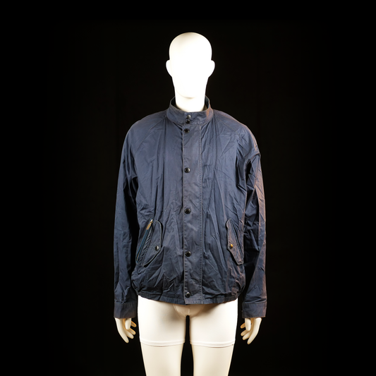 Barbour - coach jacket - Navy - (Storlek: L)