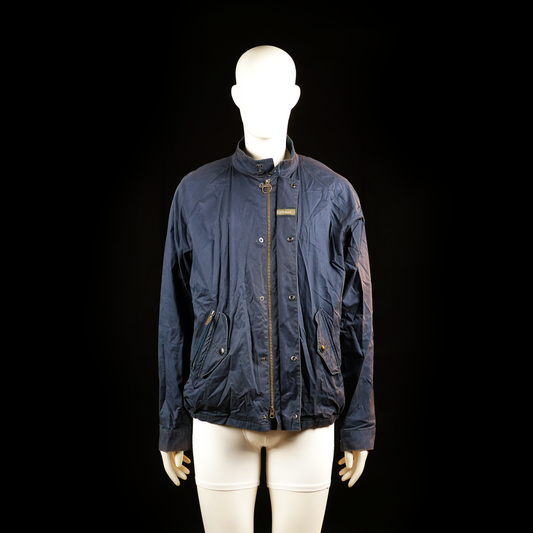 Barbour - coach jacket - Navy - (Storlek: L)