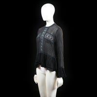 Gina Tricot - blouse - Black - (Storlek: 42)