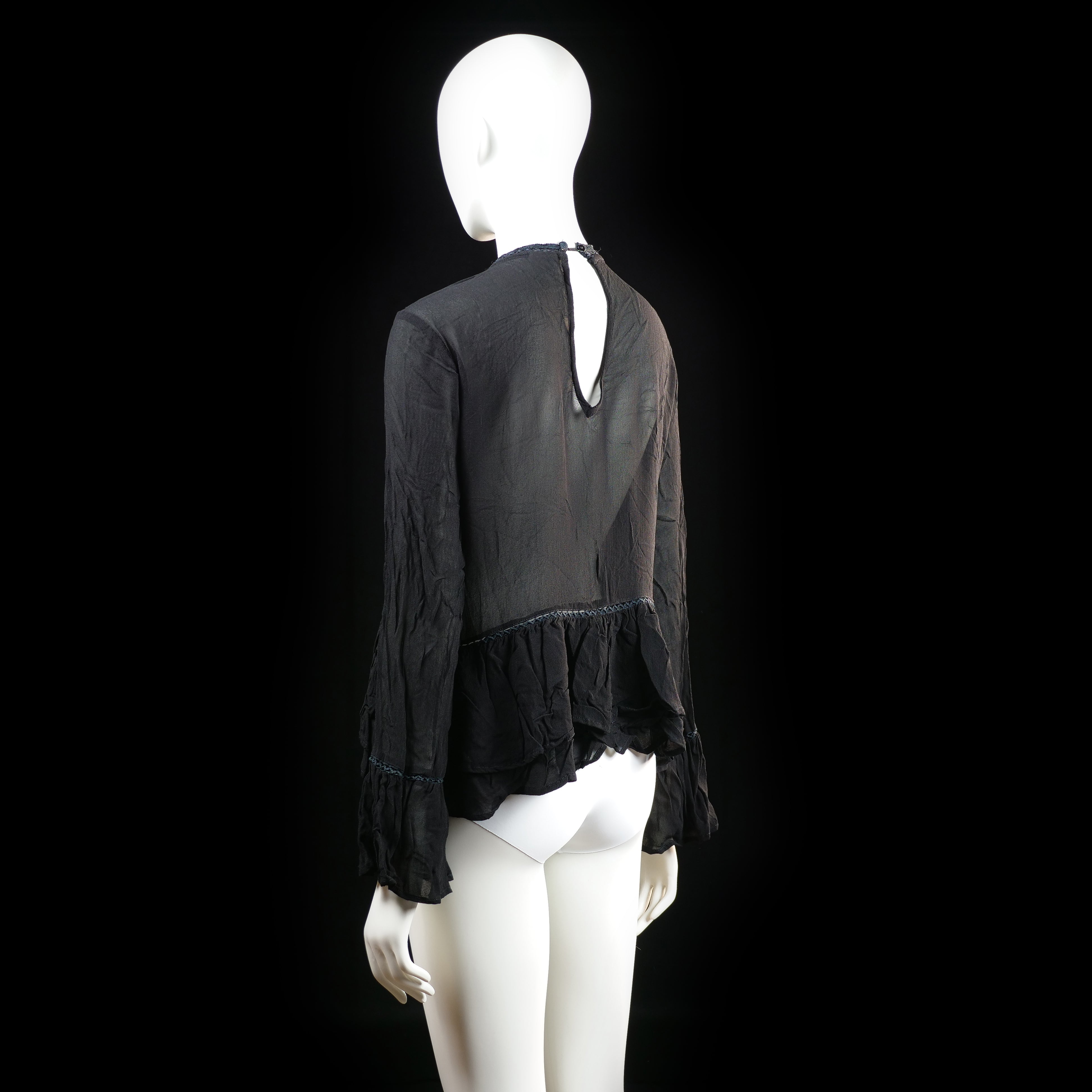 Gina Tricot - blouse - Black - (Storlek: 42)