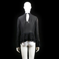 Gina Tricot - blouse - Black - (Storlek: 42)