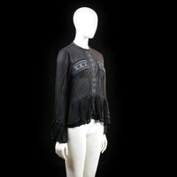 Gina Tricot - blouse - Black - (Storlek: 42)