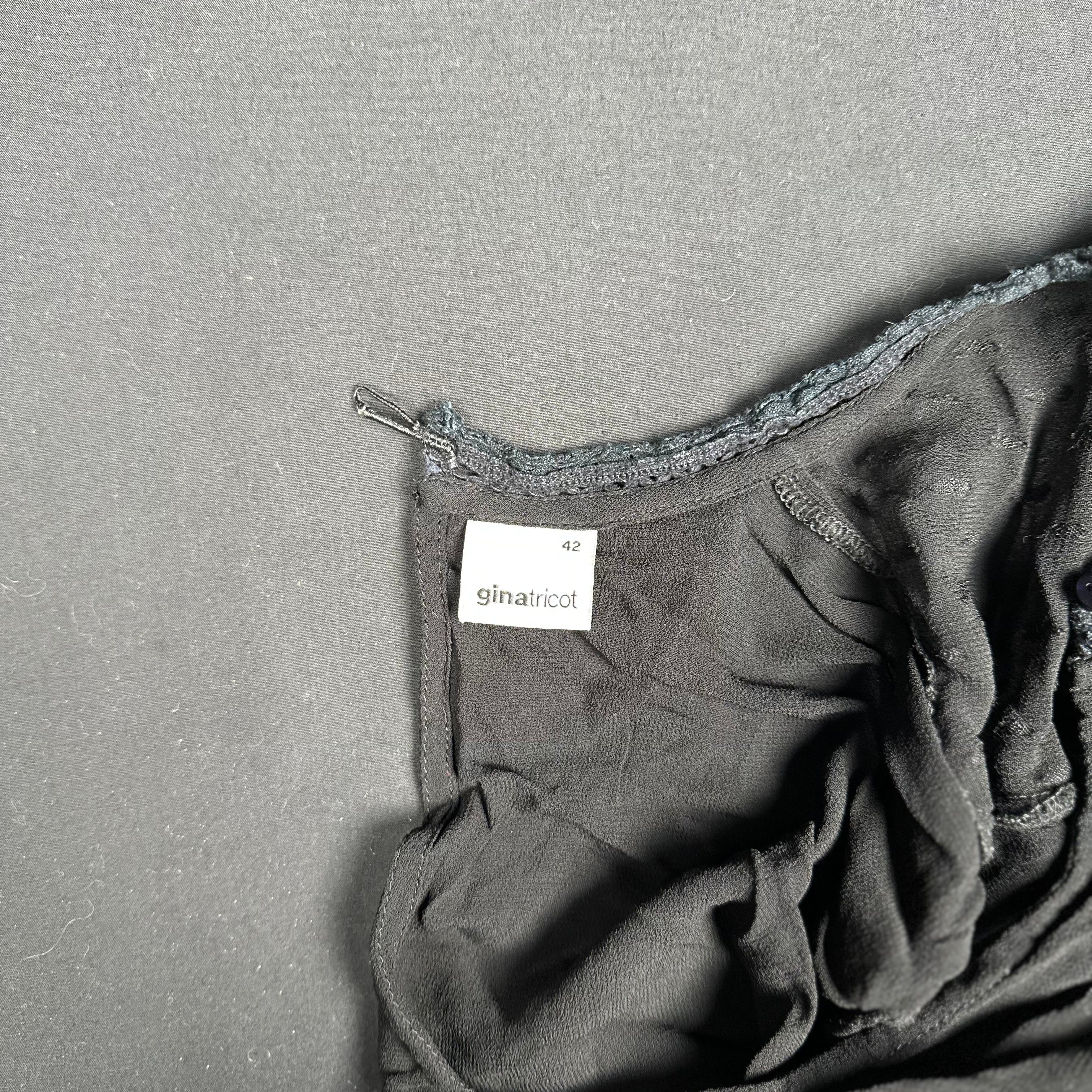 Gina Tricot - blouse - Black - (Storlek: 42)