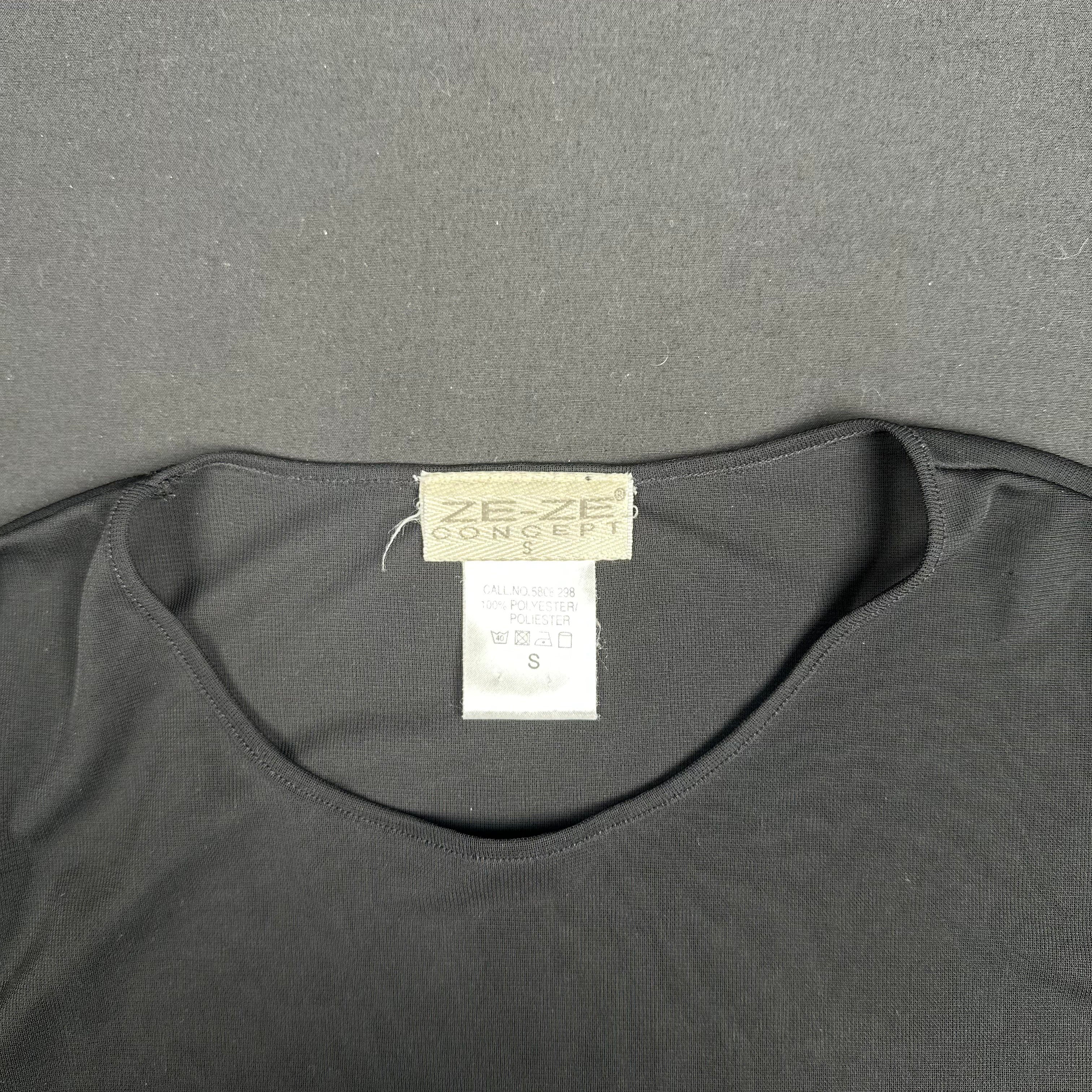 Ze-ze - tunic - Black - (Storlek: S)