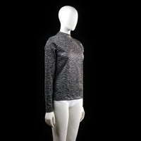 Red Rouge - long-sleeve top - Dark Gray, Black - (Storlek: M)
