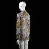 H&M - blouse - MULTICOLORED - (Storlek: 38)