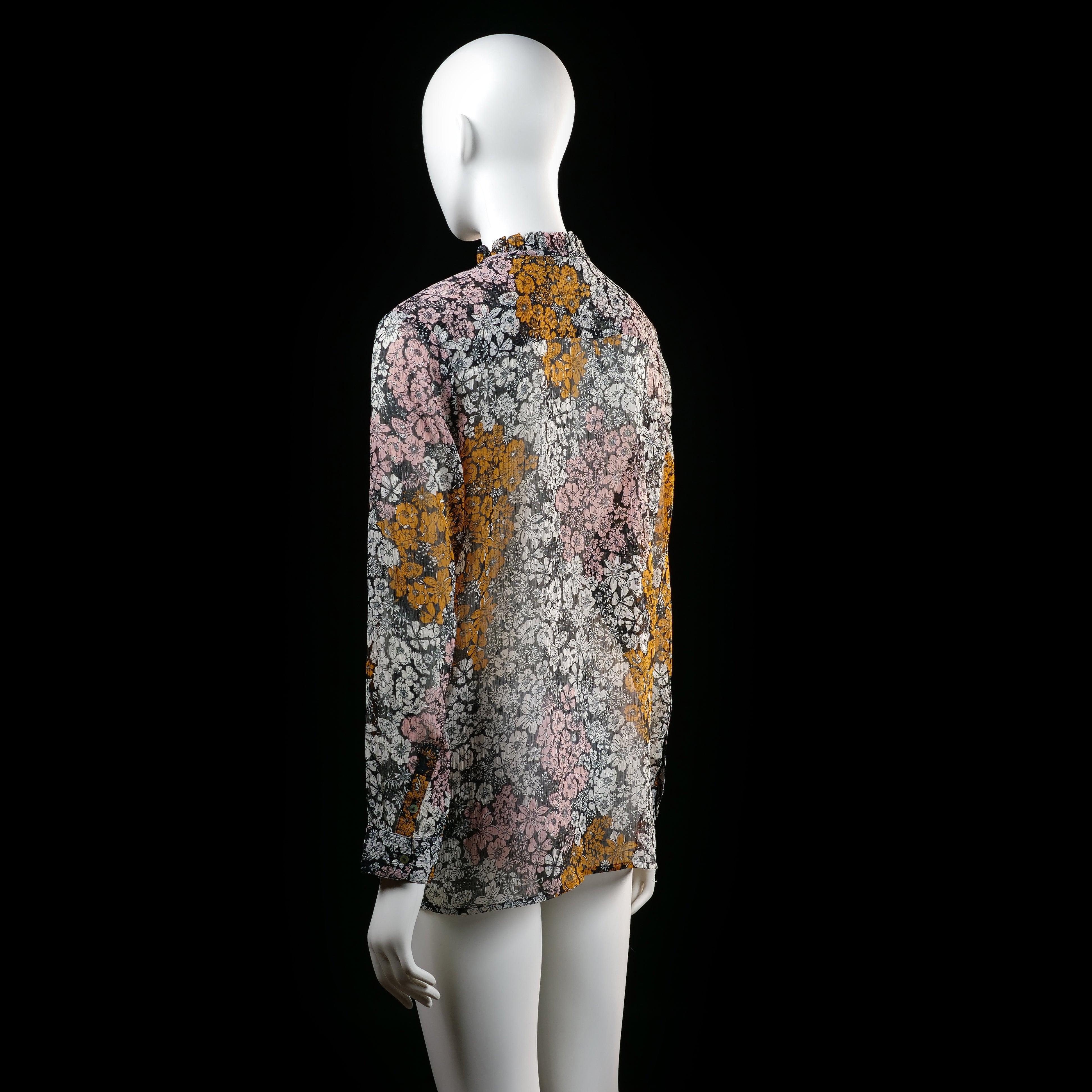 H&M - blouse - MULTICOLORED - (Storlek: 38)