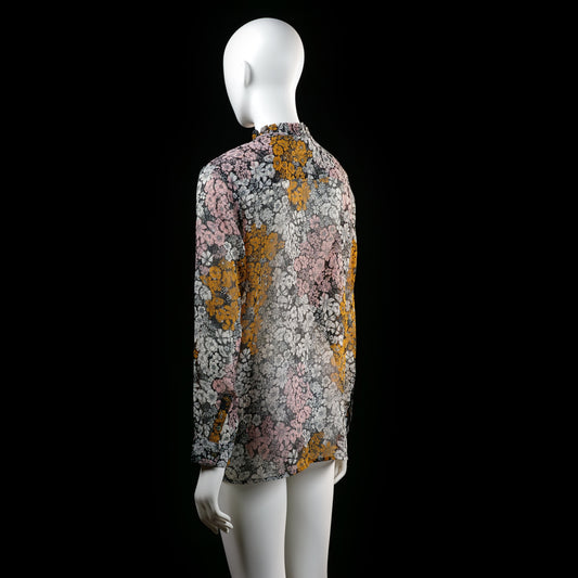 H&M - blouse - MULTICOLORED - (Storlek: 38)