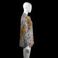 H&M - blouse - MULTICOLORED - (Storlek: 38)