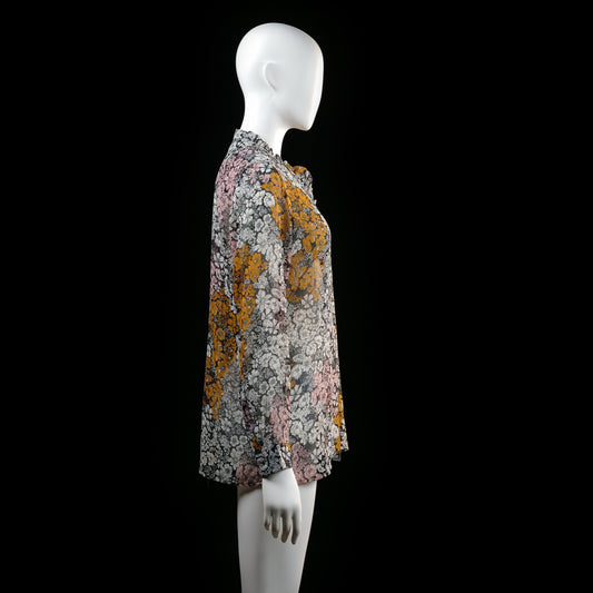 H&M - blouse - MULTICOLORED - (Storlek: 38)