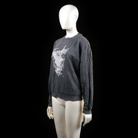 Thunder Fox - sweatshirt - Charcoal, White - (Storlek: M)