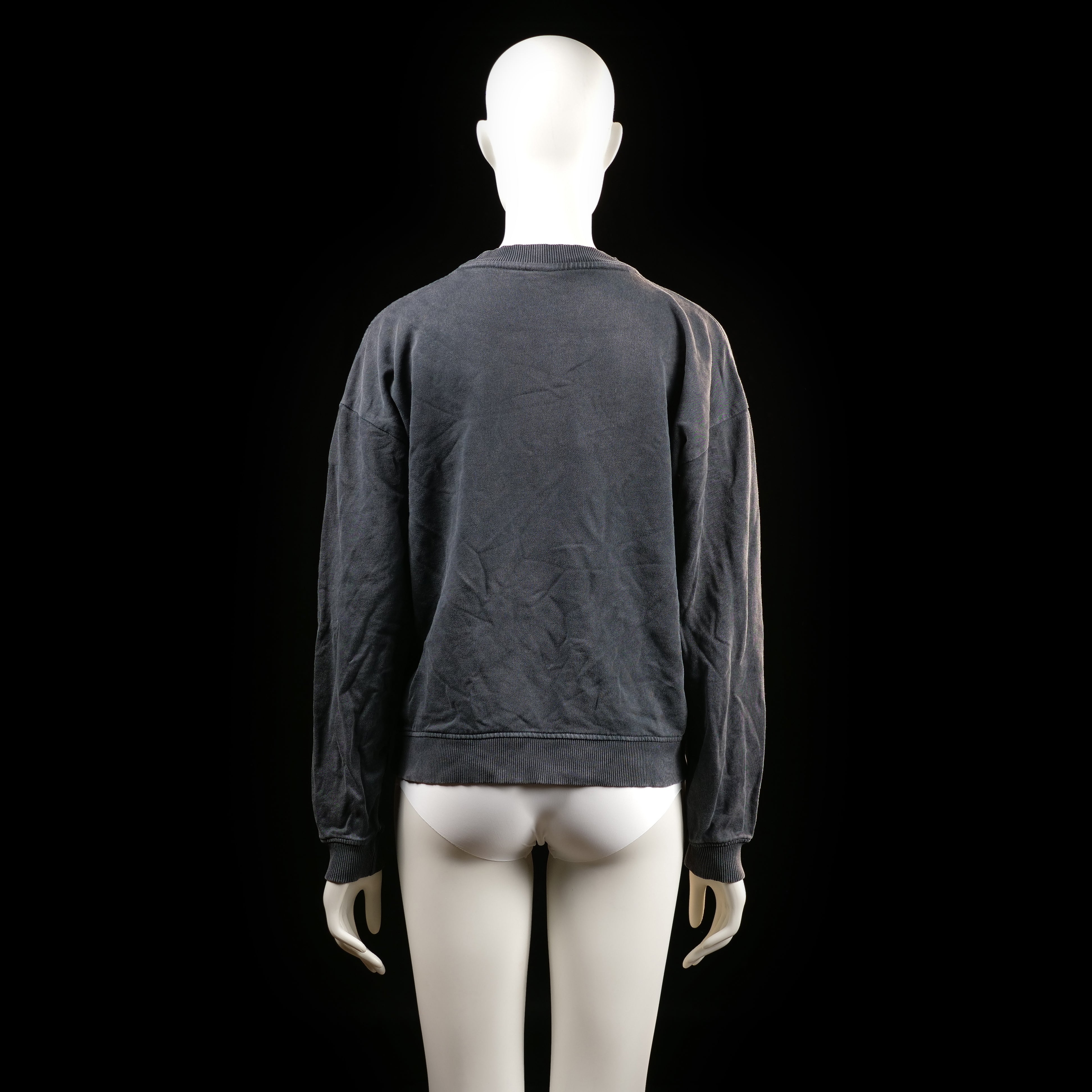 Thunder Fox - sweatshirt - Charcoal, White - (Storlek: M)
