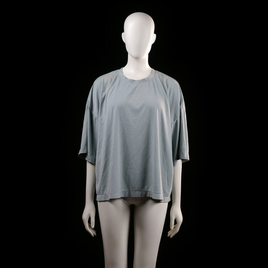 H&M - t-shirt - Light Blue, White - (Storlek: XL)