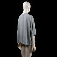 H&M - t-shirt - Light Blue, White - (Storlek: XL)
