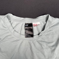 H&M - t-shirt - Light Blue, White - (Storlek: XL)