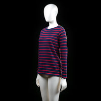 Hampton Republic - long-sleeve top - Navy, Red - (Storlek: 32, 34)