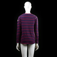Hampton Republic - long-sleeve top - Navy, Red - (Storlek: 32, 34)