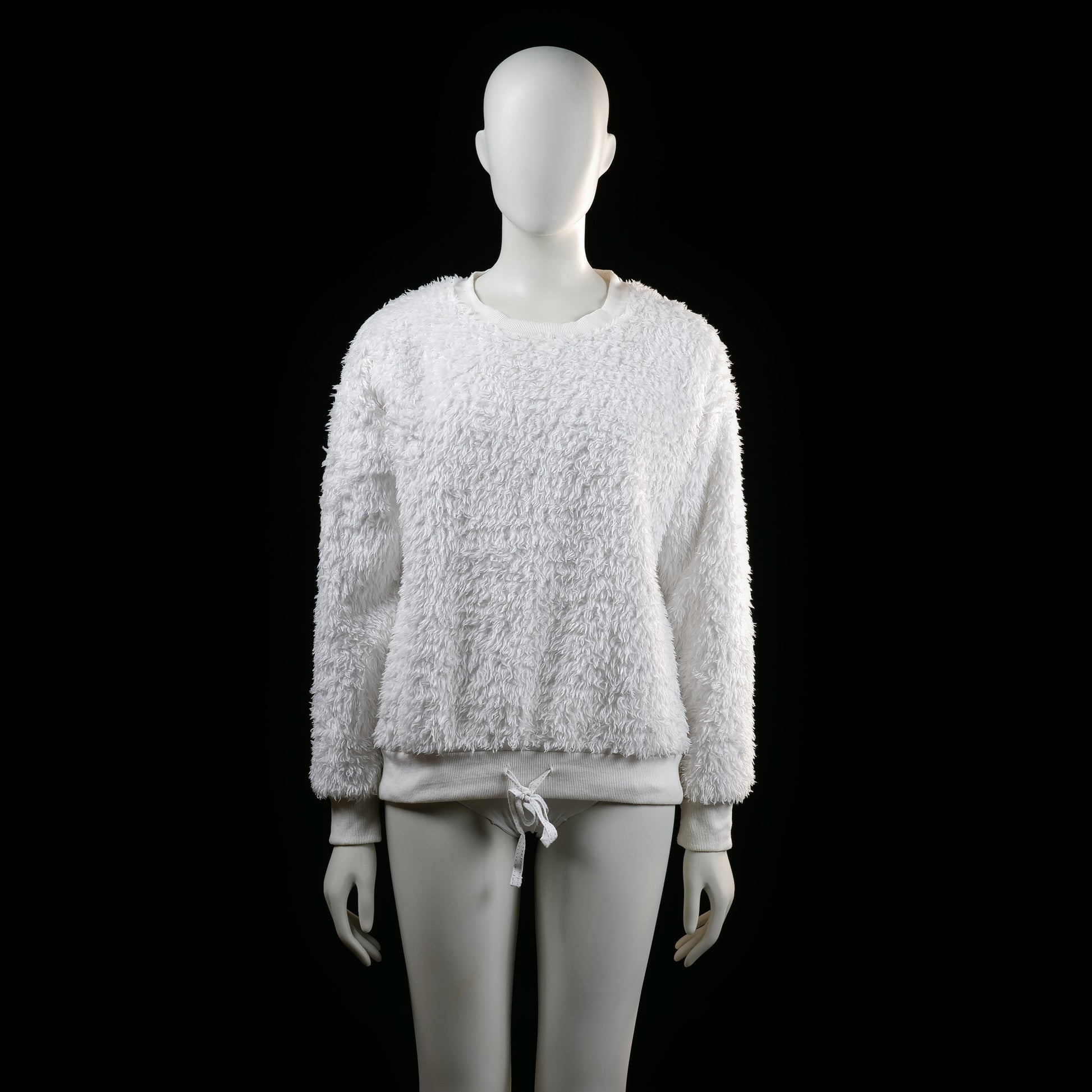 Love To Lounge - sweatshirt - White - (Storlek: M, 38, 40)