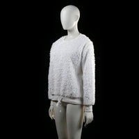 Love To Lounge - sweatshirt - White - (Storlek: M, 38, 40)
