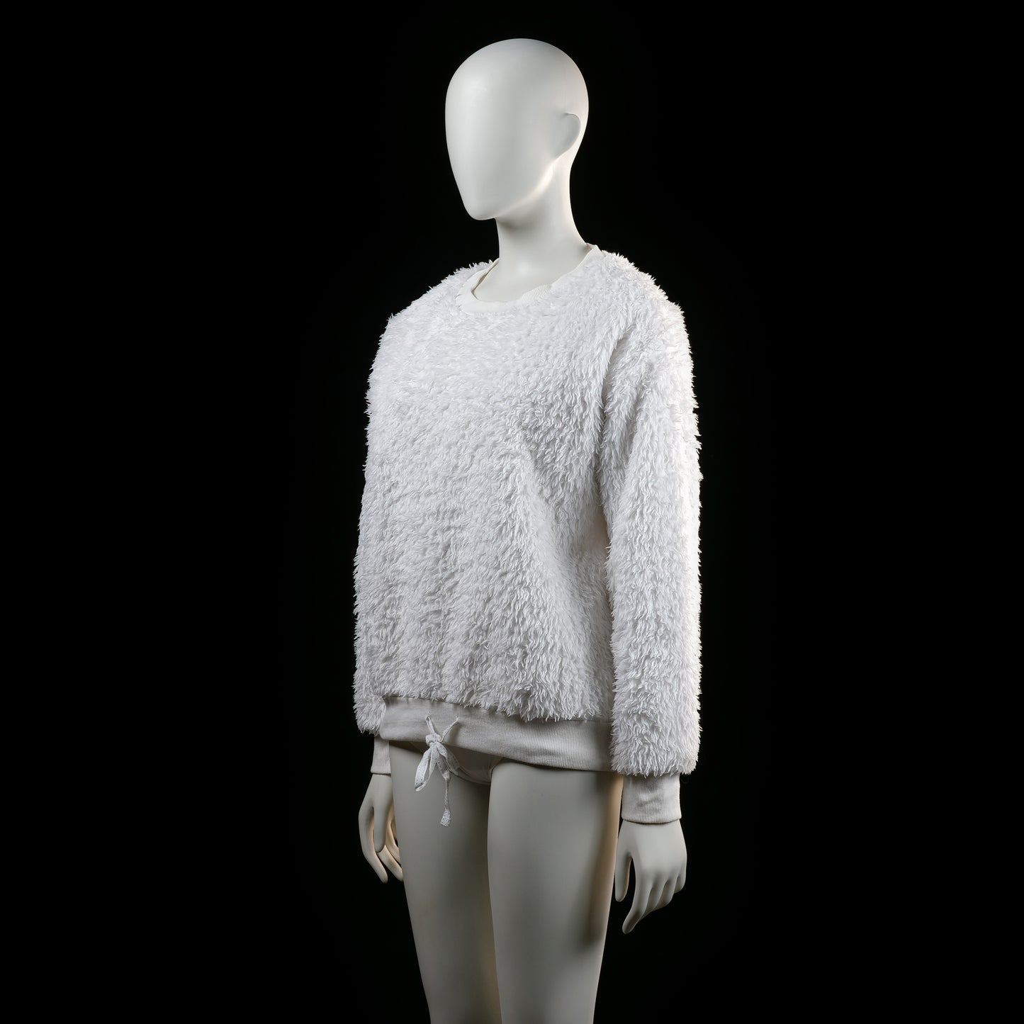 Love To Lounge - sweatshirt - White - (Storlek: M, 38, 40)