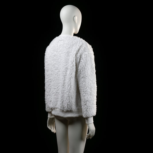 Love To Lounge - sweatshirt - White - (Storlek: M, 38, 40)