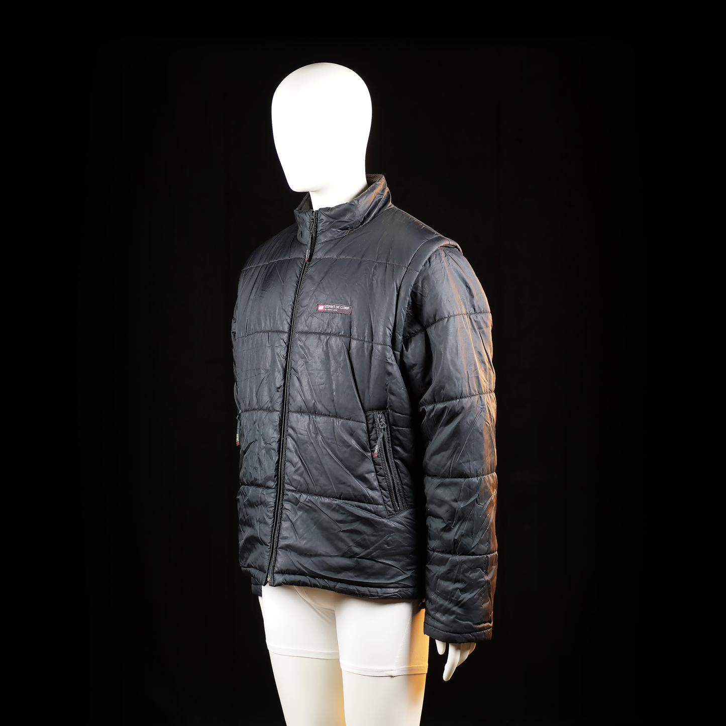 Esprit - padded jacket - Black - (Storlek: XL)