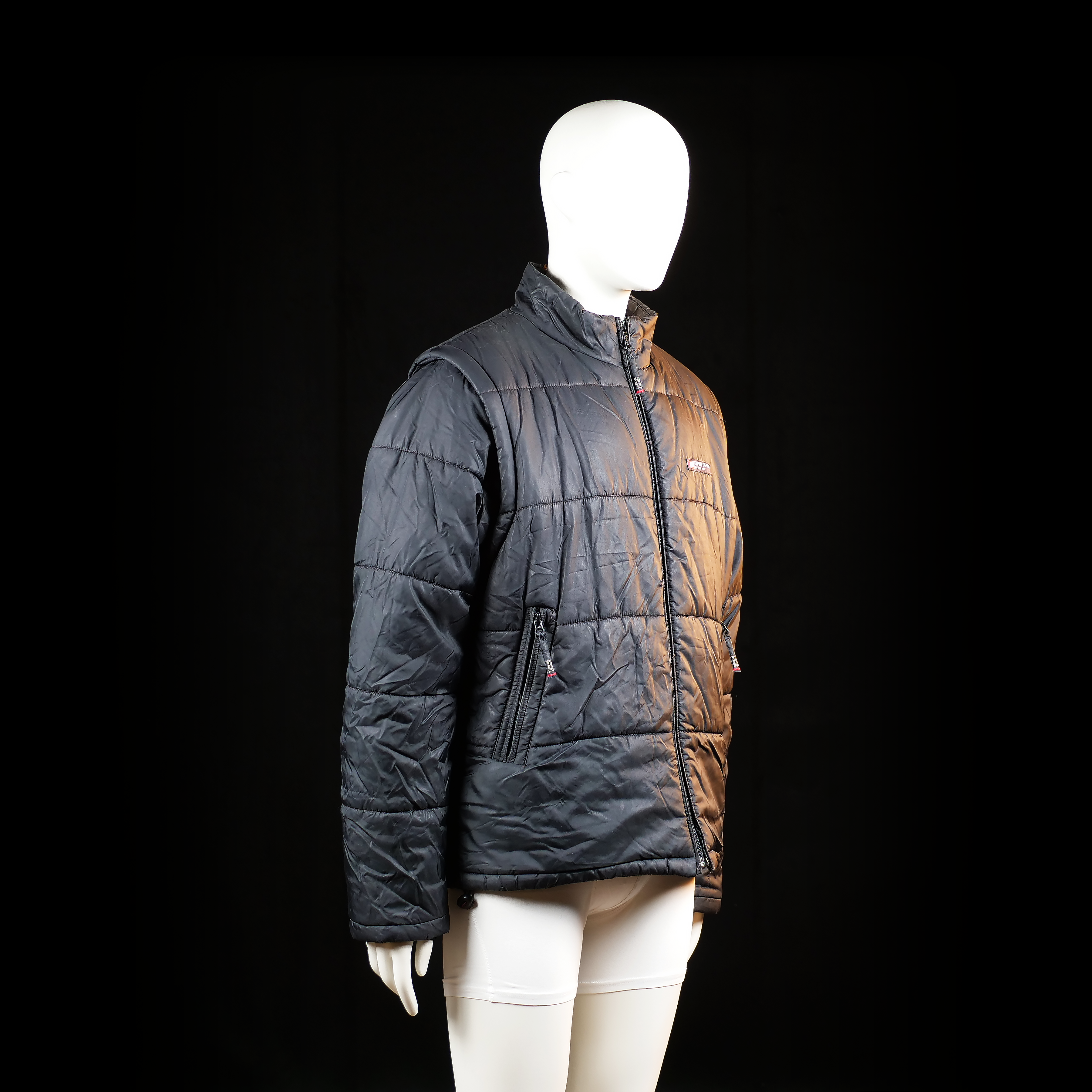 Esprit - padded jacket - Black - (Storlek: XL)