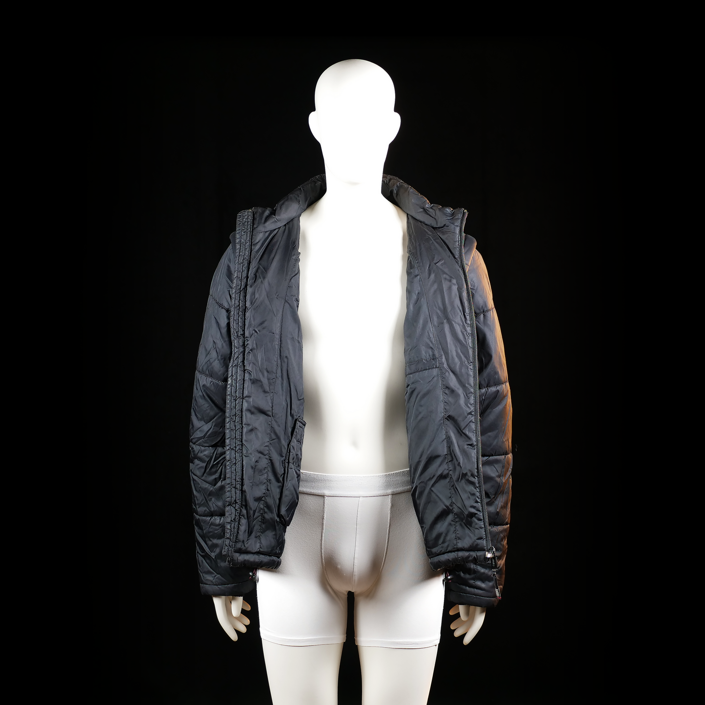 Esprit - padded jacket - Black - (Storlek: XL)