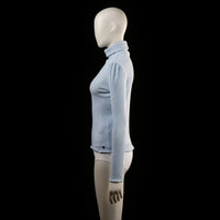 Melting Stockholm - turtleneck - Light Blue - (Storlek: S, M)