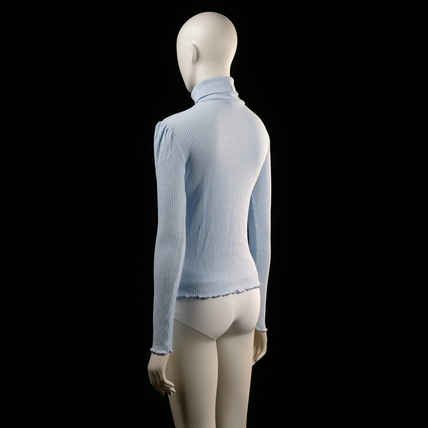 Melting Stockholm - turtleneck - Light Blue - (Storlek: S, M)