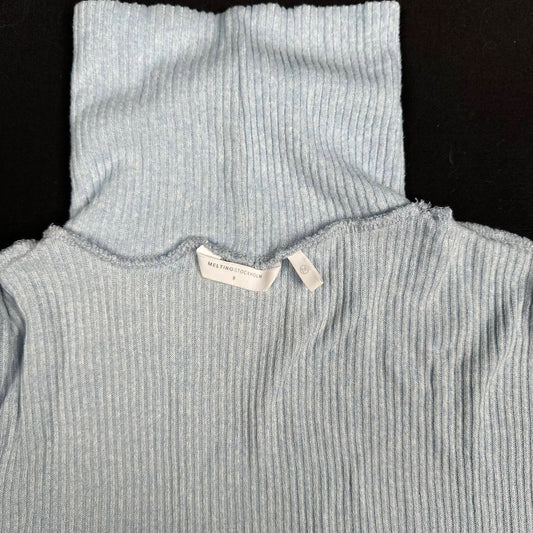 Melting Stockholm - turtleneck - Light Blue - (Storlek: S, M)