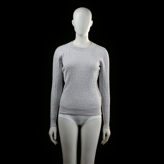 Gina Tricot - sweater - Light Gray - (Storlek: M)
