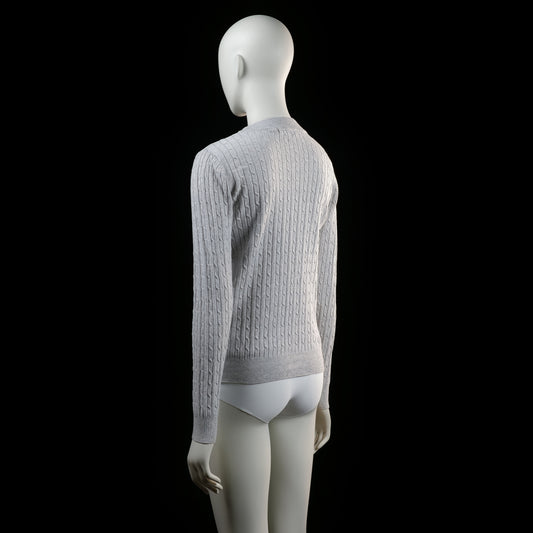 Gina Tricot - sweater - Light Gray - (Storlek: M)