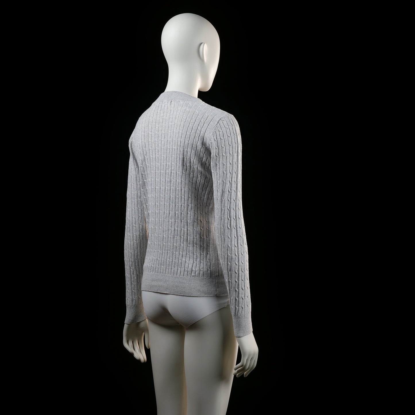 Gina Tricot - sweater - Light Gray - (Storlek: M)