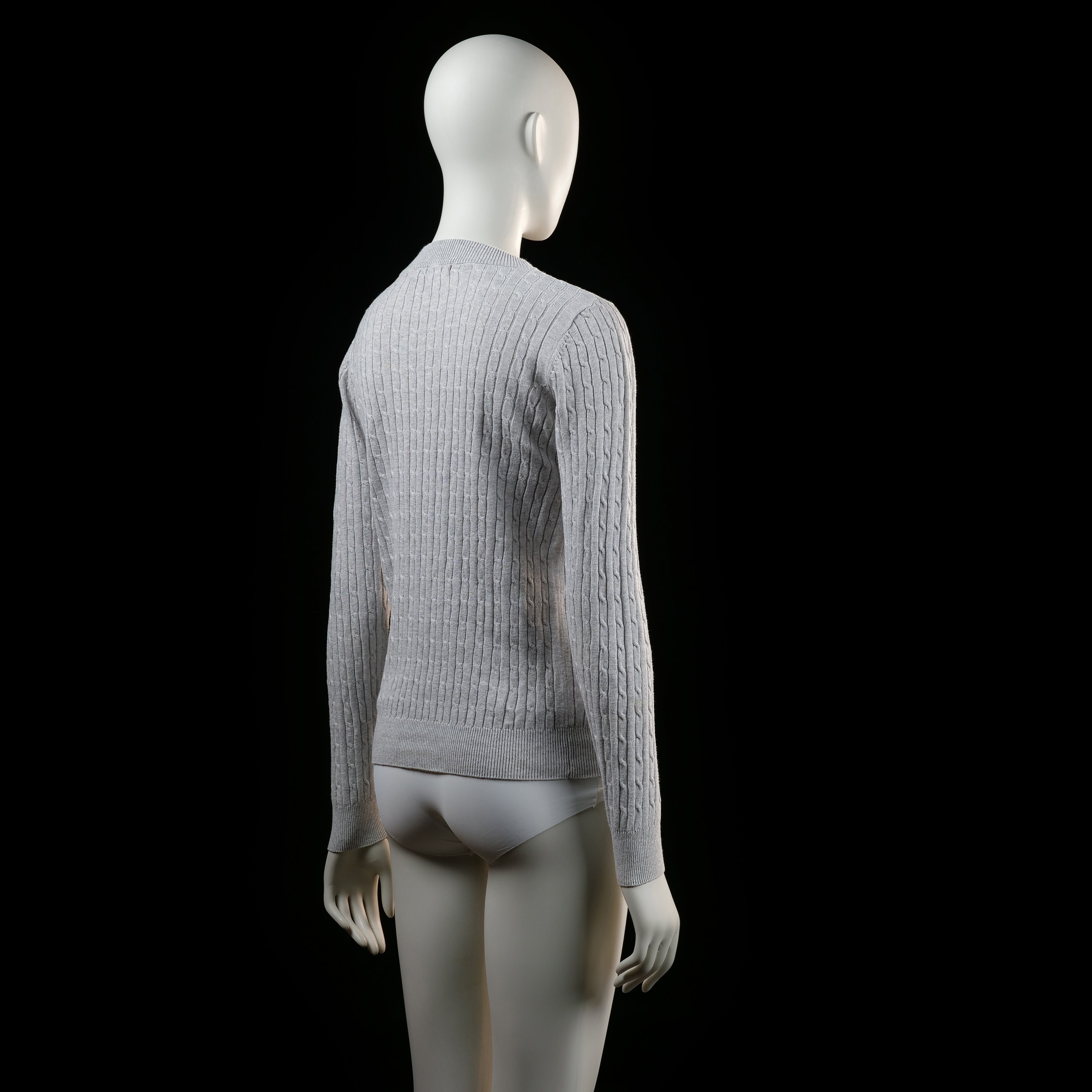 Gina Tricot - sweater - Light Gray - (Storlek: M)
