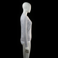 Gina Tricot - sweater - Light Gray - (Storlek: M)