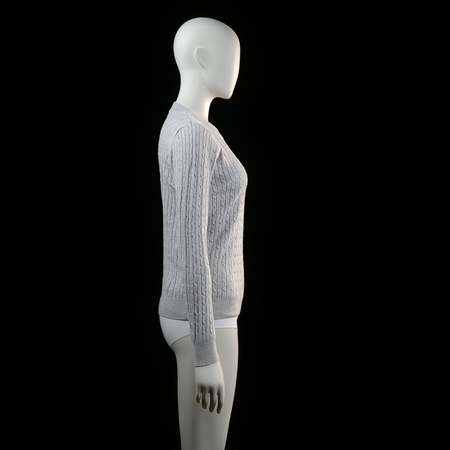 Gina Tricot - sweater - Light Gray - (Storlek: M)