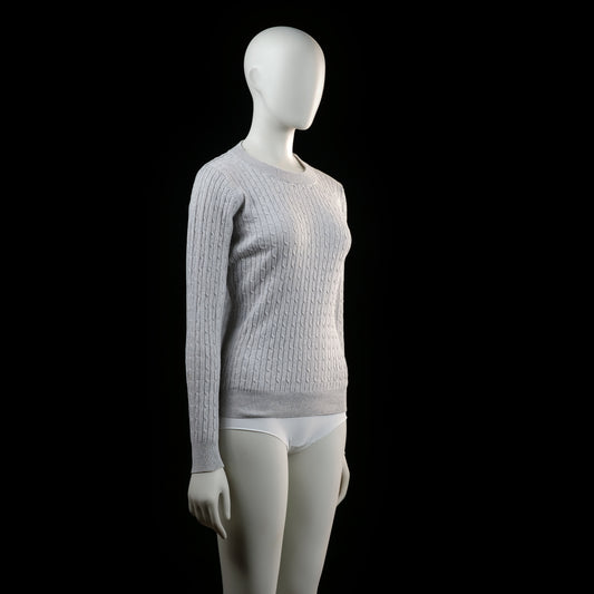 Gina Tricot - sweater - Light Gray - (Storlek: M)