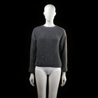 Hailys - sweater - Charcoal - (Storlek: S)