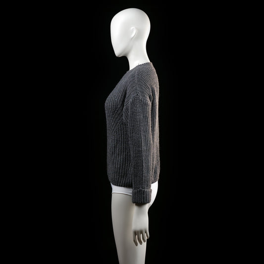 Hailys - sweater - Charcoal - (Storlek: S)