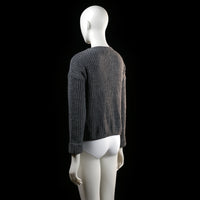Hailys - sweater - Charcoal - (Storlek: S)