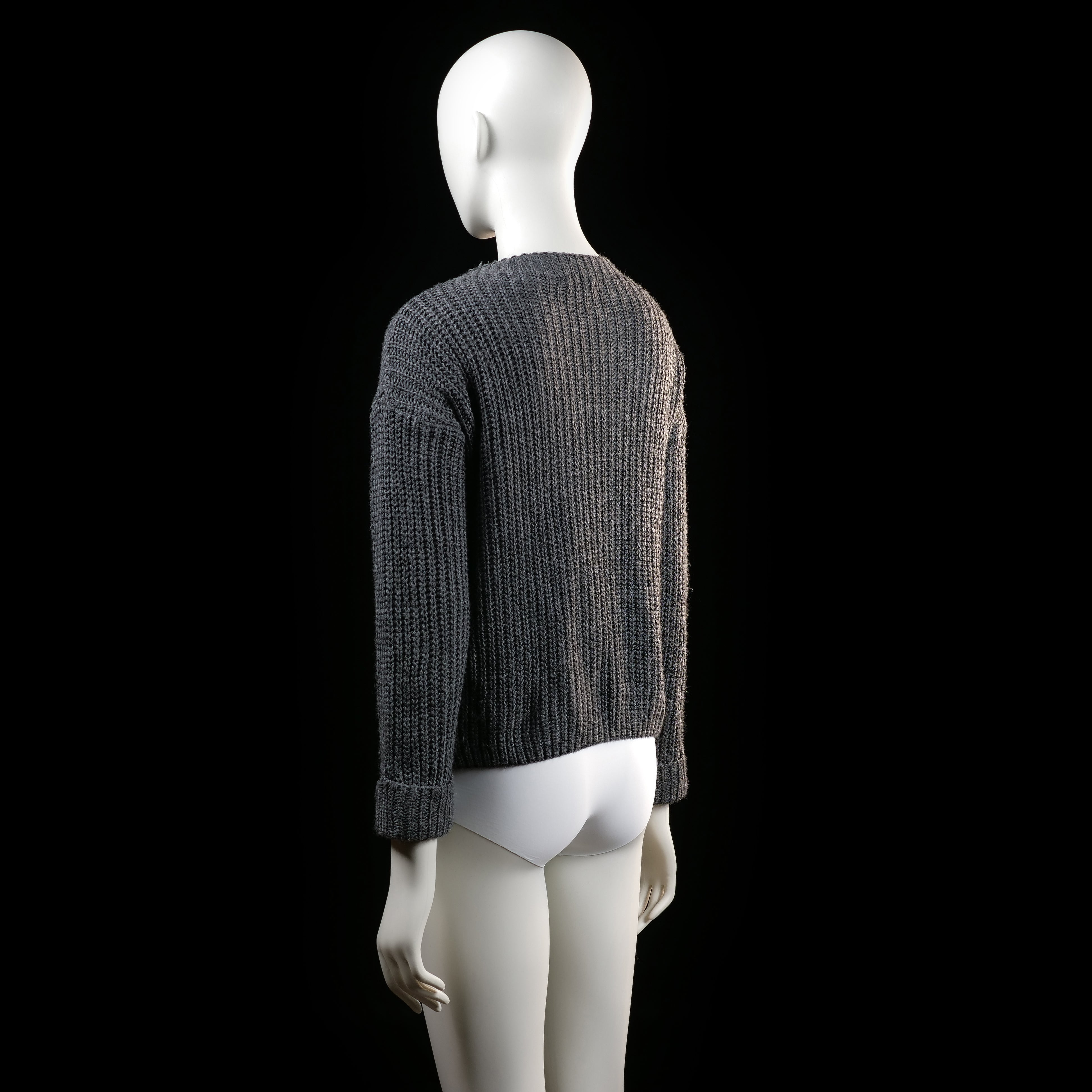 Hailys - sweater - Charcoal - (Storlek: S)
