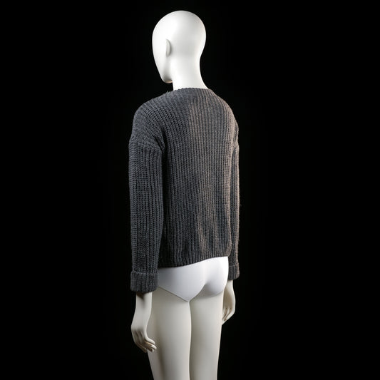 Hailys - sweater - Charcoal - (Storlek: S)