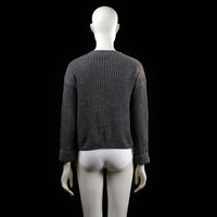Hailys - sweater - Charcoal - (Storlek: S)