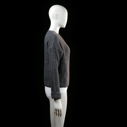 Hailys - sweater - Charcoal - (Storlek: S)