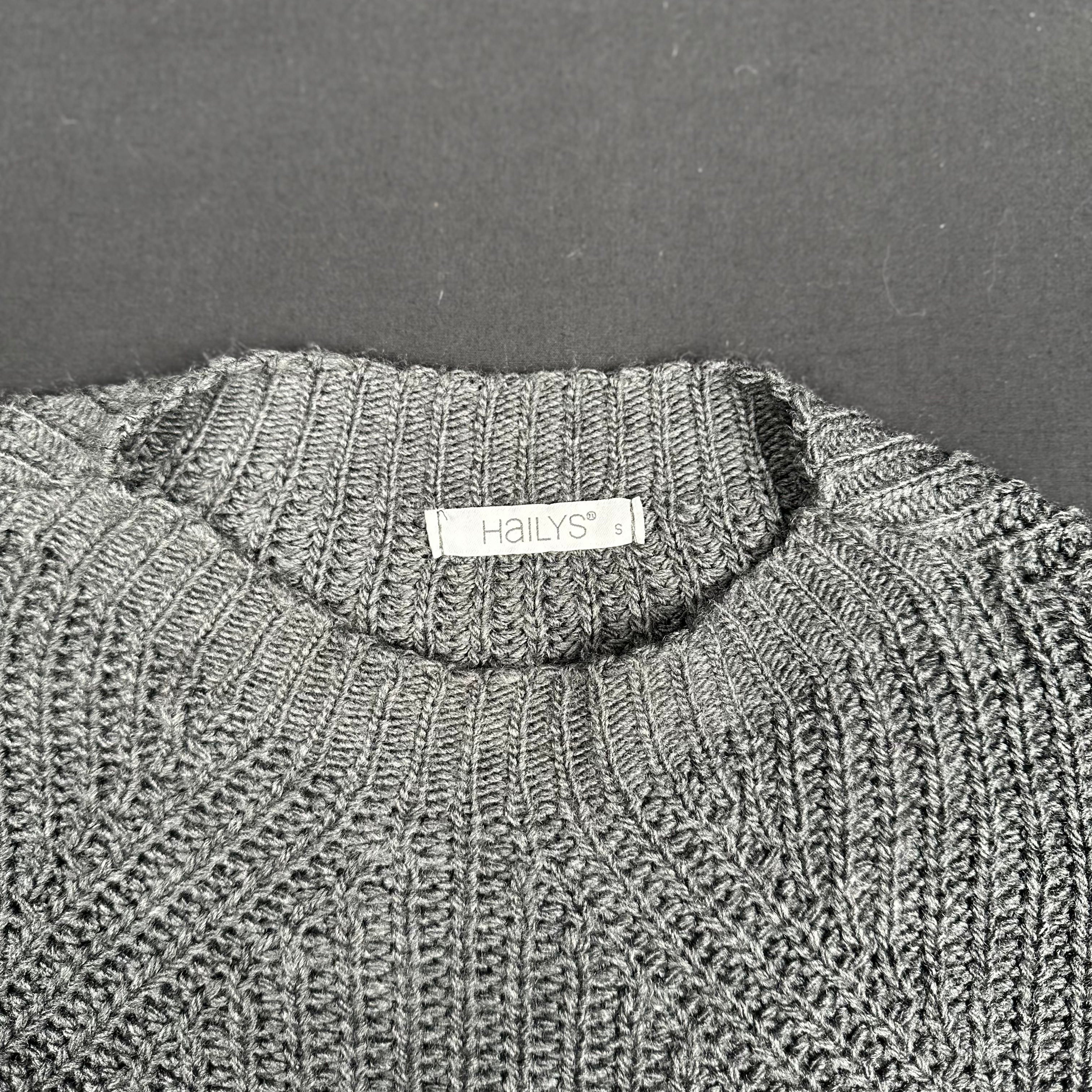 Hailys - sweater - Charcoal - (Storlek: S)