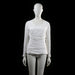 Emma - long-sleeve top - White - (Storlek: L)