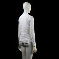 Emma - long-sleeve top - White - (Storlek: L)